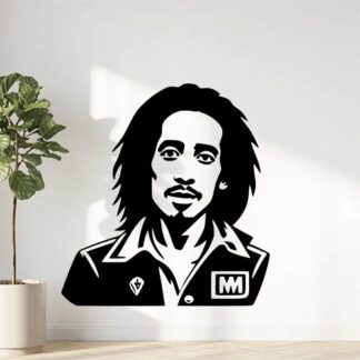 sticker autocollant célébrité Bob-Marley 5 R5CSS
