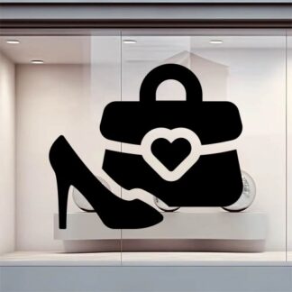 sticker autocollant fashion vitrine métier R7KOR