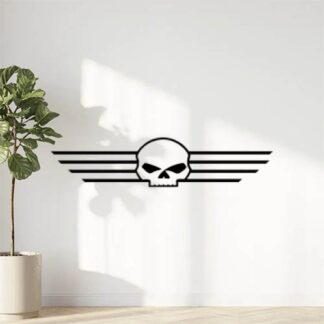 Sticker Autocollant  Harley-Davidson Skull Logo moto R87296