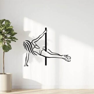 sticker autocollant femme pole-danse 7 RIRBW