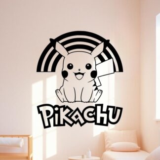 sticker autocollant Pikachu pokemon manga 4 RK0N6