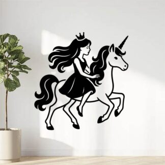 Sticker autocollant client Licorne - RT4U6N