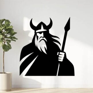 Sticker autocollant Wikinger odin décoration decostickerstore - RUS3KP
