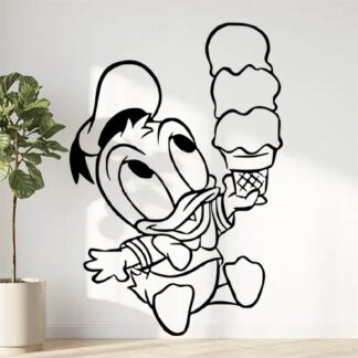 sticker autocollant Donald Disney héro 1 RVVBH