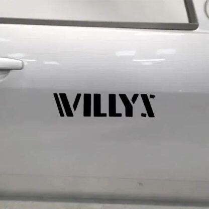 sticker autocollant Jeep 4x4 7 S4MVR