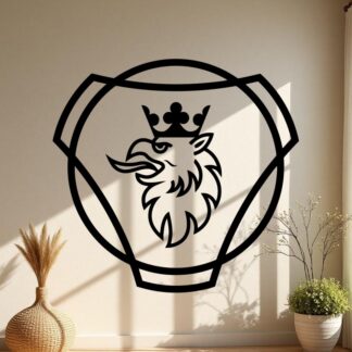 Sticker Autocollant  Logo Scania camion S87290