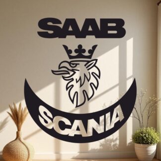 Sticker Autocollant  Scania Saab camion S87291