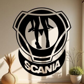 Sticker Autocollant  Scania Sexy 1 camion S87300