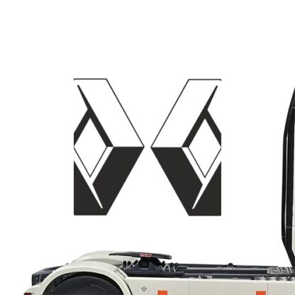 Sticker Autocollant Kit 2x  Renault Side Logo - b camion S87308