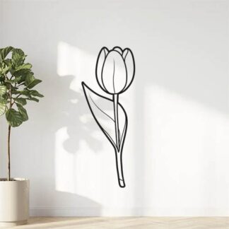 Sticker Autocollant tulipe fleur SBE18728