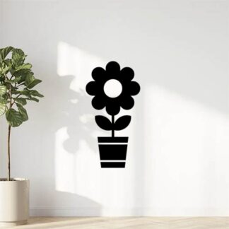 Sticker Autocollant pot fleur SBE18731