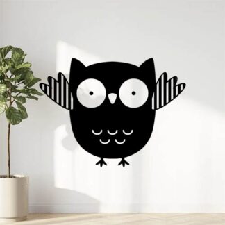 sticker autocollant Hibou chouette animaux oiseau 4 SBLLL