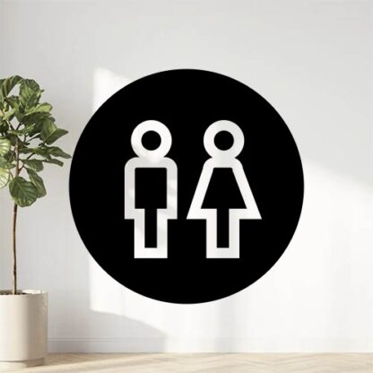 sticker autocollant pictogramme wc 8 SFNEM