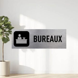 Sticker Autocollant bureaux signalétique   SIG548