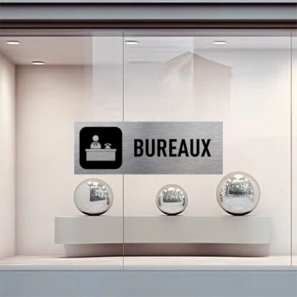 Sticker Autocollant bureaux signalétique   SIG548