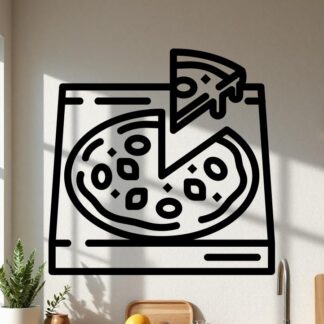 sticker autocollant pizza nourriture restaurant 1 SK7PJ