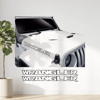 Sticker autocollant Jeep Wrangler