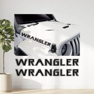 Sticker autocollant wrangler jeep mod7