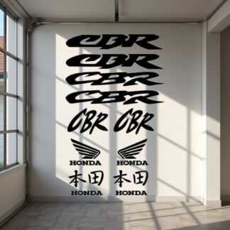moto Kit stickers HONDA CBR JAPAN différentes couleurs
