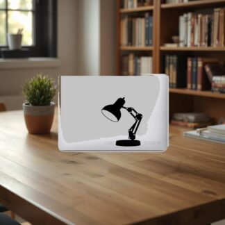 Sticker autocollant lampe MACBOOK