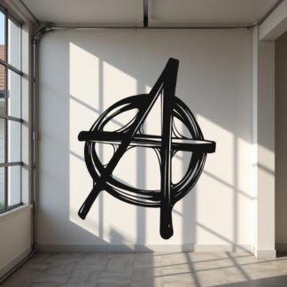 Sticker autocollant A de Anarchy