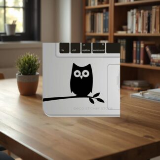Sticker autocollant trackpad Apple  ❤️ hibou