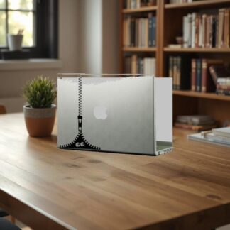 Sticker MacBook monstre fermeture éclair