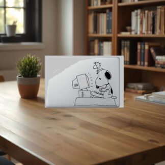Sticker MacBook SNOOPY APPLE