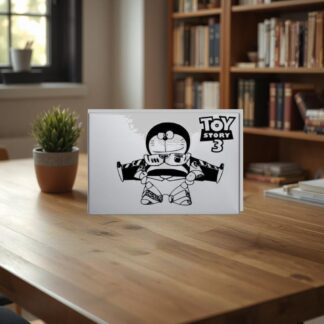 STICKER MACBOOK DORAEMON TOY STORY  -  13" 15" 17" 19"