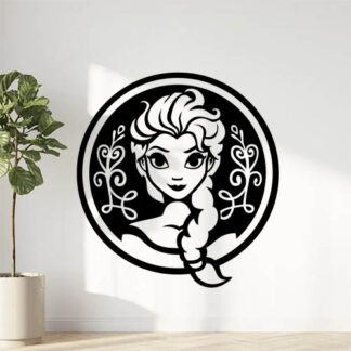 Sticker autocollant Elsa reine des neiges