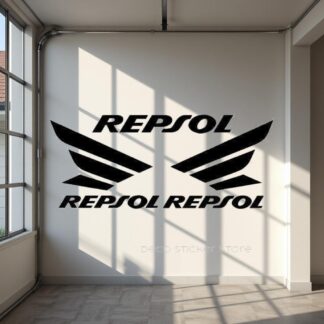 Stickers Autocollants pour votre moto Repsol modèle 2
