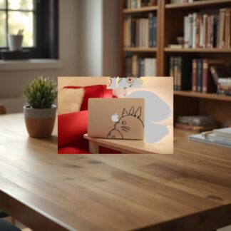 Sticker autocollant Totoro MacBook
