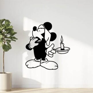 Sticker autocollant souris dodo