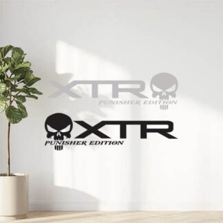 Sticker autocollant XTR Ford punisher lot de 2