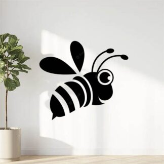 Sticker autocollant abeille mignonne