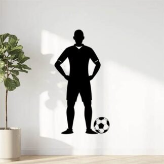 Sticker Autocollant joueur football SPORT  SPR03
