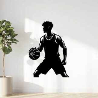 Sticker Autocollant joueur basketball SPORT  SPR17