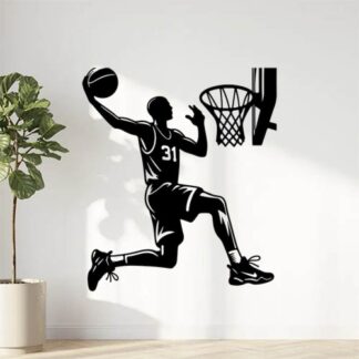 Sticker Autocollant joueur basketball SPORT  SPR19