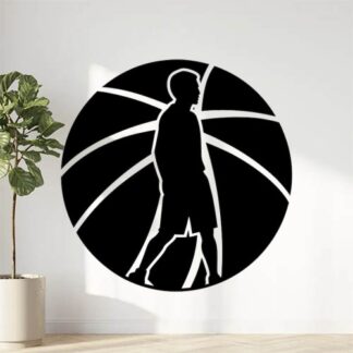 Sticker Autocollant joueur basketball SPORT  SPR21