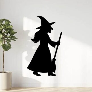 Sticker autocollant Une sorcière Halloween décoration decostickerstore - SPZGEV