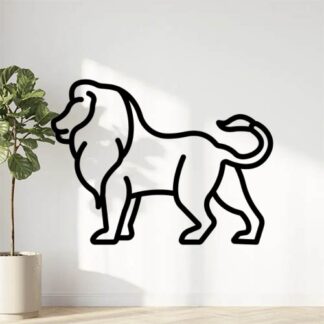 sticker autocollant Lion animaux 2 SSLHM