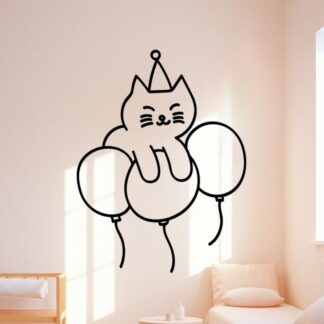 sticker autocollant chat animaux 5 STQFM