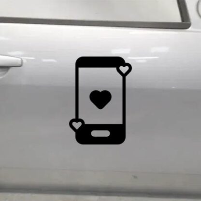 sticker autocollant love Valentine 4 T6LLP