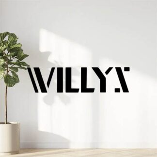 sticker autocollant Jeep Willys 4 TDIAV