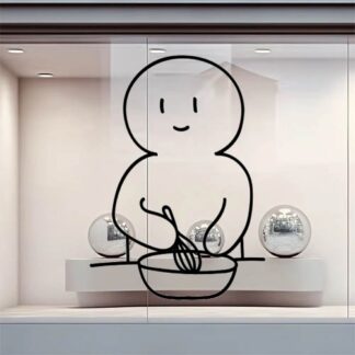 sticker autocollant cuisine restaurant métier 3 TDSNS