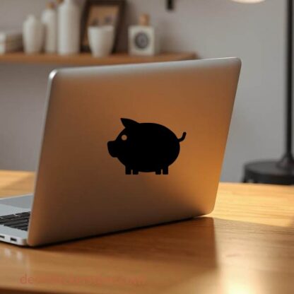 sticker autocollant animaux cochon 6 TJB6E
