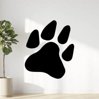 sticker autocollant empreinte animaux TTPWK