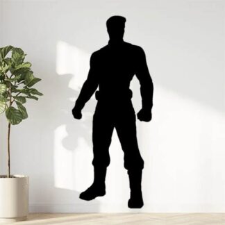 Sticker Autocollant Captain America héro U87306