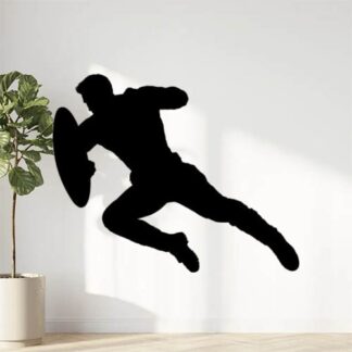 Sticker Autocollant Captain America héro U87308