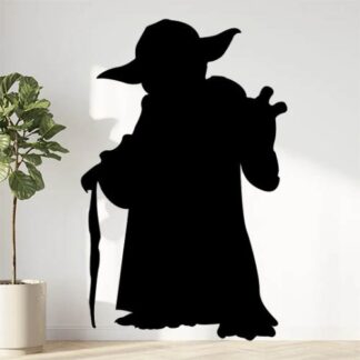 Sticker Autocollant Star wars yoda héro U87311